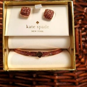 Kate spade braclet earing set